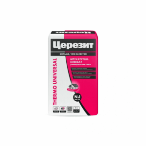 Штукатурно-клеевая смесь Церезит Thermo Universal